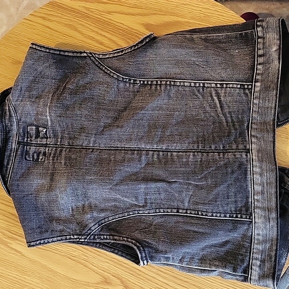 Studded Denim Vest - Picture 3 of 3